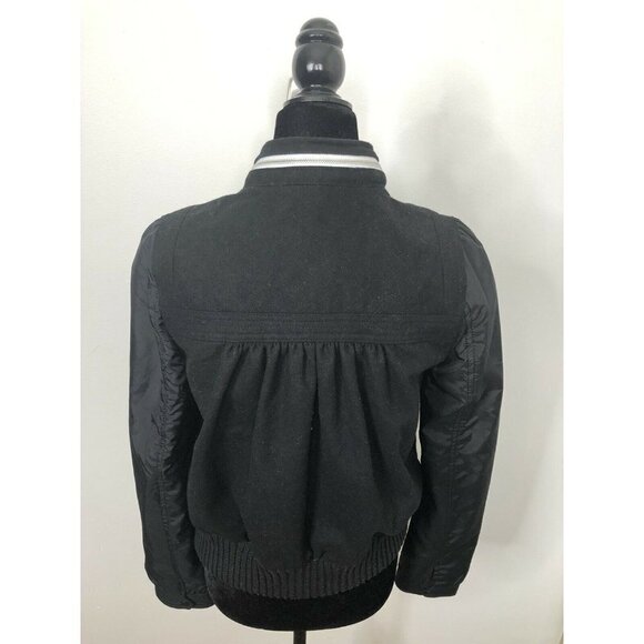 Adidas Original Wool Woman S Varsity Jacket Bomber - Picture 3 of 12